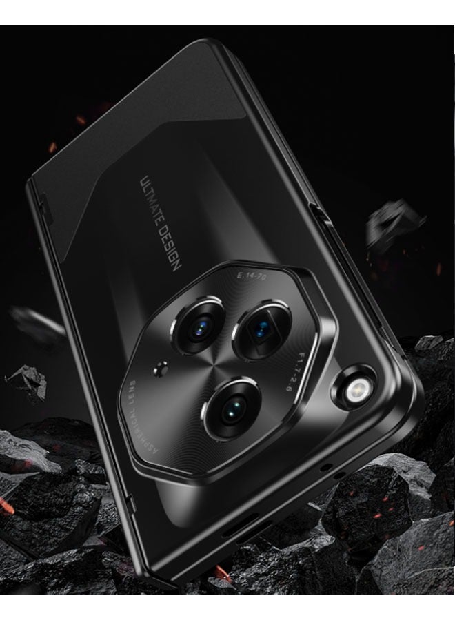 general Compatible with Oppo Find N3 mobile phone case folding screenFind N3 Fold 2023 shell film integrated electroplating all-inclusive anti-drop protective case - Image 3