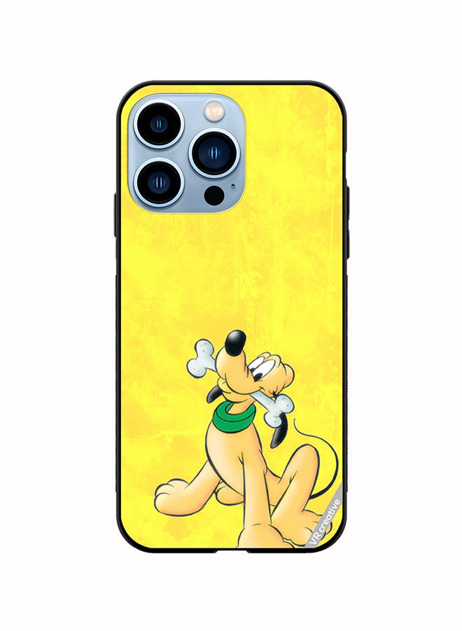 VR CREATIVE Protective Case Cover For Apple iPhone 13 Pro Max Pluto Holding Bone Design Multicolour - Image 1