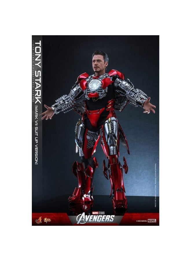 IMC HT Tony Stark Mark V11 Suit up version Sixth Scale Figure 