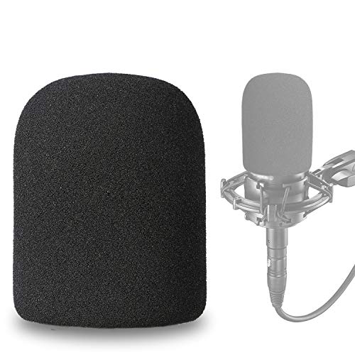 SUNMON AT2035 Windscreen Cover - Perfect Mic Pop Filter Foam Cover for Audio Technica AT2035 Microphone into Clean Sounding - Image 1