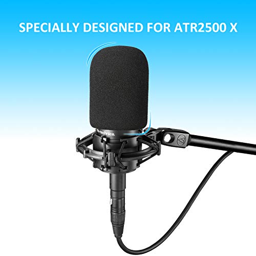 SUNMON AT2035 Windscreen Cover - Perfect Mic Pop Filter Foam Cover for Audio Technica AT2035 Microphone into Clean Sounding - Image 4