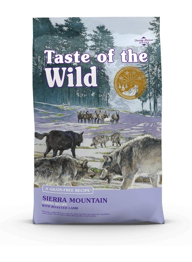 Taste of the Wild 9569 Grain Free High Protein Real Meat Recipe Sierra Mountain Premium Dry Dog Food, 28 Lb - Image 1