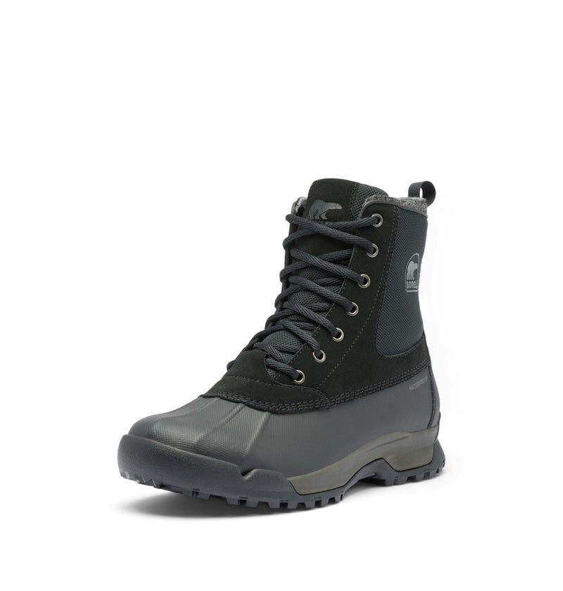 SOREL Men's Buxton Lite Waterproof Boot - Black, Black - 12 - Image 1
