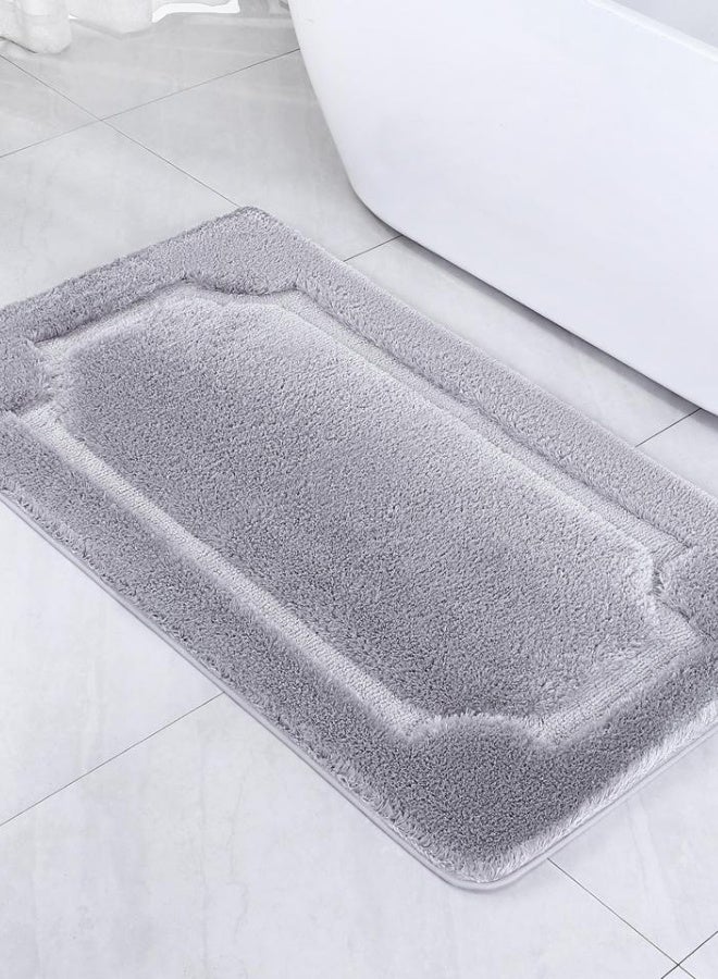Floor Mat 100% Ultra-Soft Microfiber – Non-Slip Base 70×120 cm – Multiple Colors & Designs