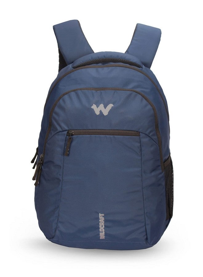 WILDCRAFT حقيبة ظهر عصرية متعددة الألوان من وايلدكرافت بسعة 34 لتر (أزرق داكن) - Image 1