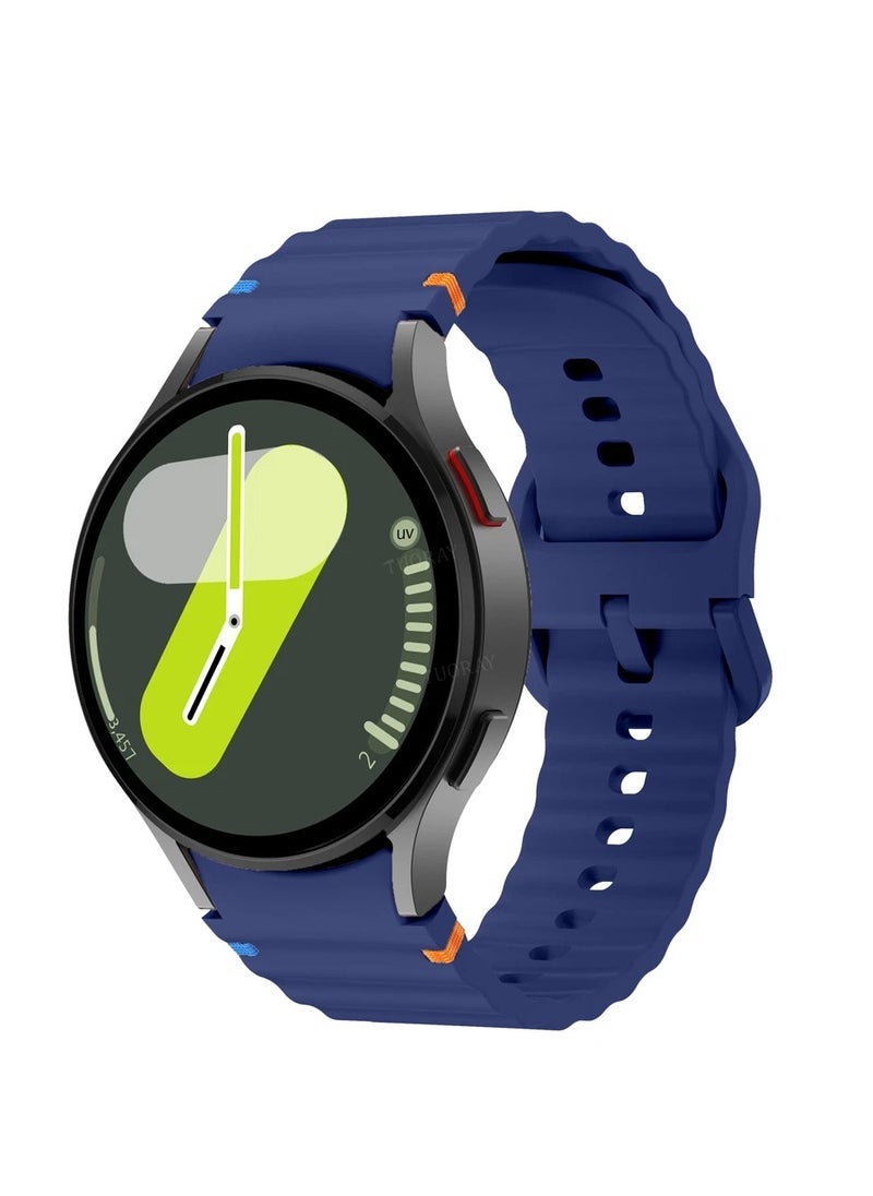 ELTRAZONE Breathable Sport Loop Band Strap Compatible with Samsung Galaxy Watch 4, 5, 6, 7 | Lightweight, Adjustable Nylon Replacement Wristband | Soft & Sweat-Resistant Sport Strap for Fitness, Running, and Everyday Wear – Secure & Stylish Design - Image 2