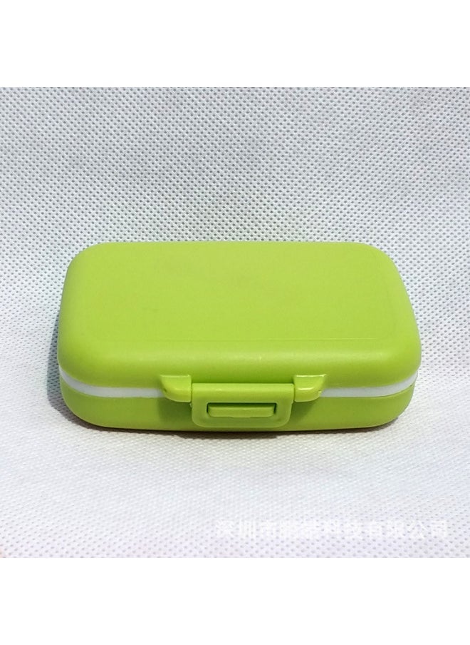 Newborn Baby Baby Souvenir Plastic Lanugo Baby Teeth Collection Storage Box Children Creative Gift G-Color:Green-Specifications:Outside Green Inside Red - Image 5