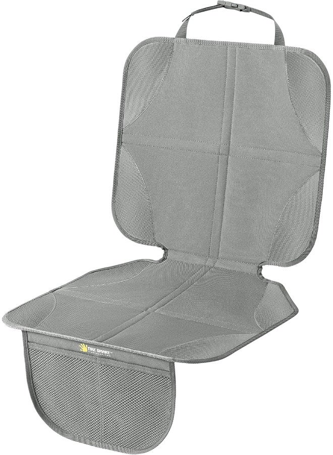 Tike Smart Premium Car Seat Protector (Gray (Grey), High Back) - Image 1