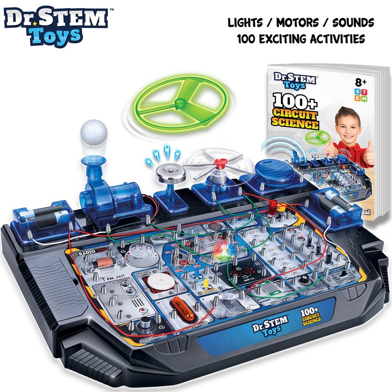 Dr. STEM Toys Circuit Science Kit, Includes Over 100 Electrical Experiments with Lights, Sounds, and Action - for Boys and Girls Ages 8+ - Image 3