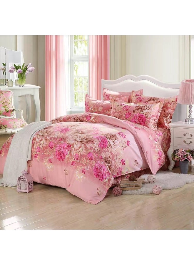 Autumn And Winter Quilt Cover Single Piece. M/. M Student Dormitory Single Quilt Double Army-Color:Dance-Specifications: 150x180cm Quilt Cover - Image 1