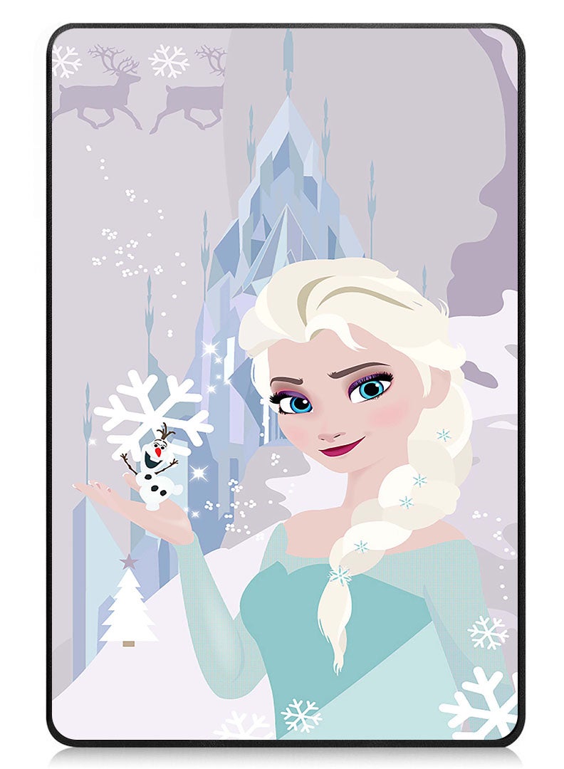 Theodor Protective Flip Case For Samsung Galaxy Tab A9 With Trifold Stand Auto Wake Sleep Shockproof Cover elsa (2) - Image 1