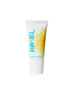 Sun  Sol Bulk Refreshing Body Wash With Warm Coconut  Vanilla Fragrances Travel Size Toiletries Mini Hotel Amenities 07 oz 50 Count