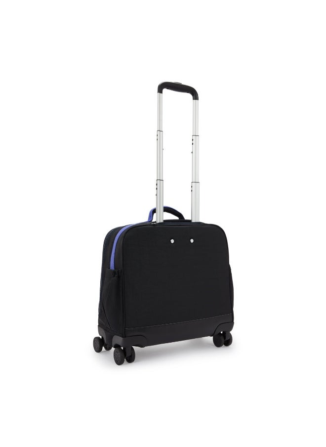 kipling New Storia Kids' 4-Wheeled School Trolley Bag with 13 inch Laptop Compartment, 2.25kg - True Block  - Image 2