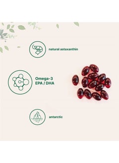 Micro Ingredients Micro Ingredients Krill Oil Antarctic, 1000mg Per Serving 300 Soft-Gels  - Image 3