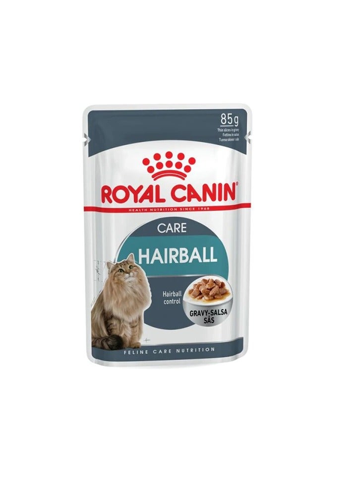 رويال كانين للعناية بالشعر في طعام القطط الرطب المرق - Image 1