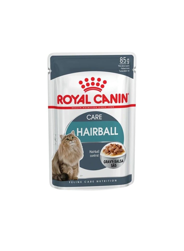 رويال كانين للعناية بالشعر في طعام القطط الرطب المرق - Image 3