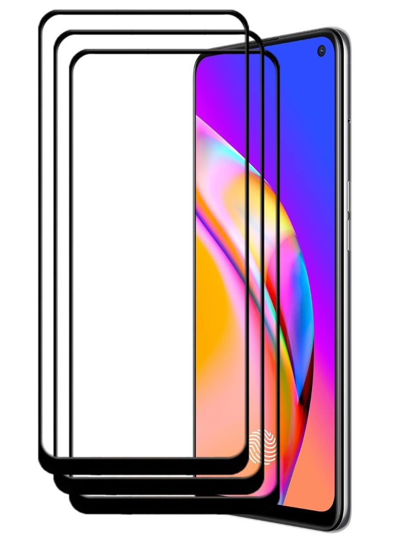 ACLIX 3 Pieces Antistatic ESD Dustproof Premium Quality High Definition Tempered Glass Screen Protector Designed For Oppo F19 Pro+ 5G - Image 1