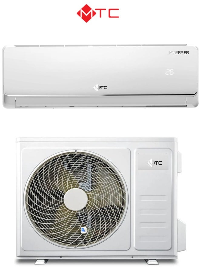 MTC 1.5 Ton Inverter Split Air Conditioner Wall Mounted Type 18000 BTU - Cold Only, White | MTC18CUT25INV  - Image 1
