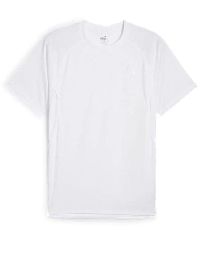 PUMA puma white Run Velocity Poly T-Shirt for Men | Best Price UAE