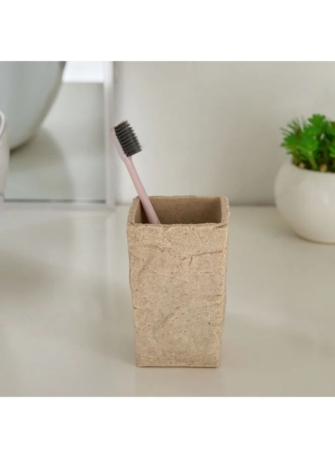Home Box Whyton Travertine Tumbler