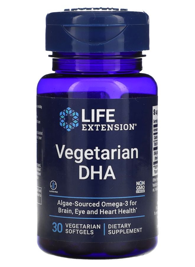 Vegetarian DHA 30 Vegetarian Softgels