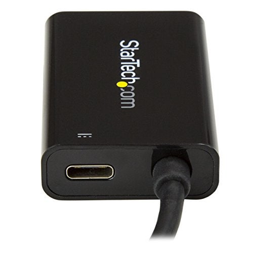 StarTech.com USB C to HDMI 2.0 Adapter with Power Delivery - 4K 60Hz USB Type-C to HDMI Display Video Converter - 60W PD Pass-Through Charging Port - Thunderbolt 3 Compatible - Black (CDP2HDUCP) - Image 4