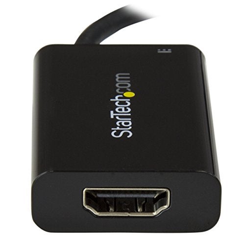 StarTech.com USB C to HDMI 2.0 Adapter with Power Delivery - 4K 60Hz USB Type-C to HDMI Display Video Converter - 60W PD Pass-Through Charging Port - Thunderbolt 3 Compatible - Black (CDP2HDUCP) - Image 5