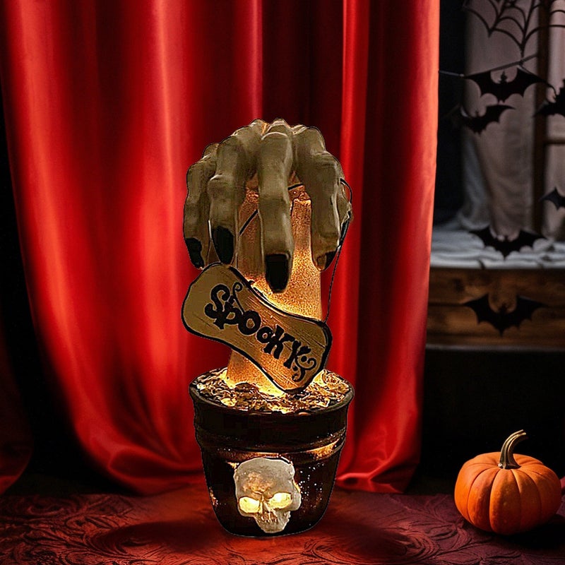 New Halloween Series LED Light Party Outdoor Decor Craft Figurine Wholesale Halloween Lamp - Image 5