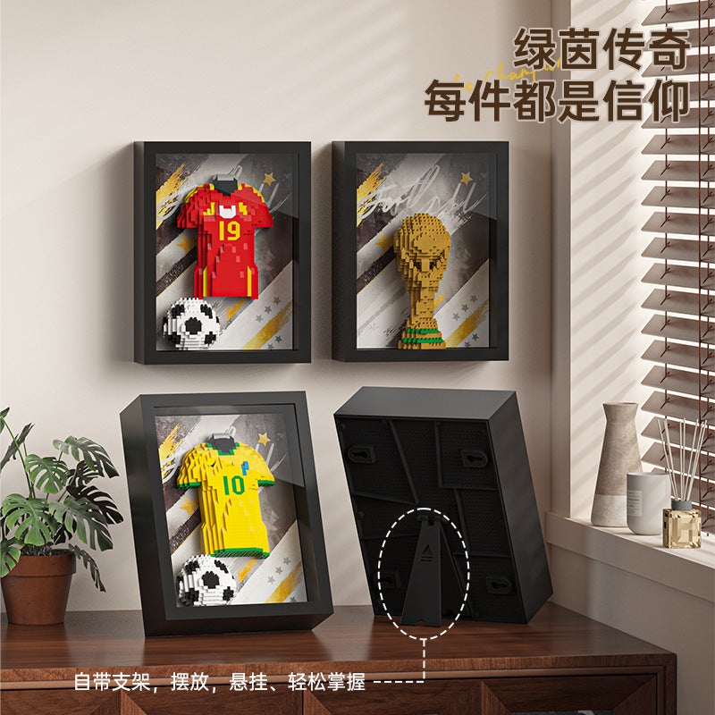 مجموعة مكعبات بناء كرة القدم لكأس العالم - Image 2