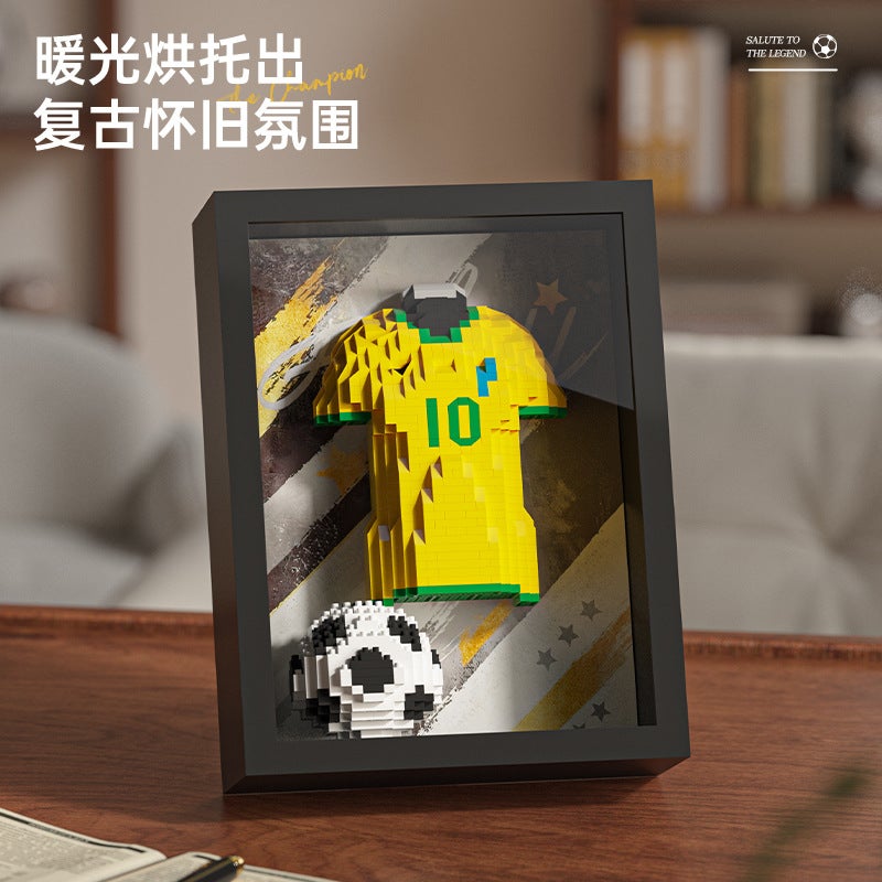 مجموعة مكعبات بناء كرة القدم لكأس العالم - Image 4