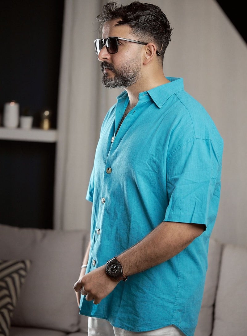 Natural linen shirt - Image 3
