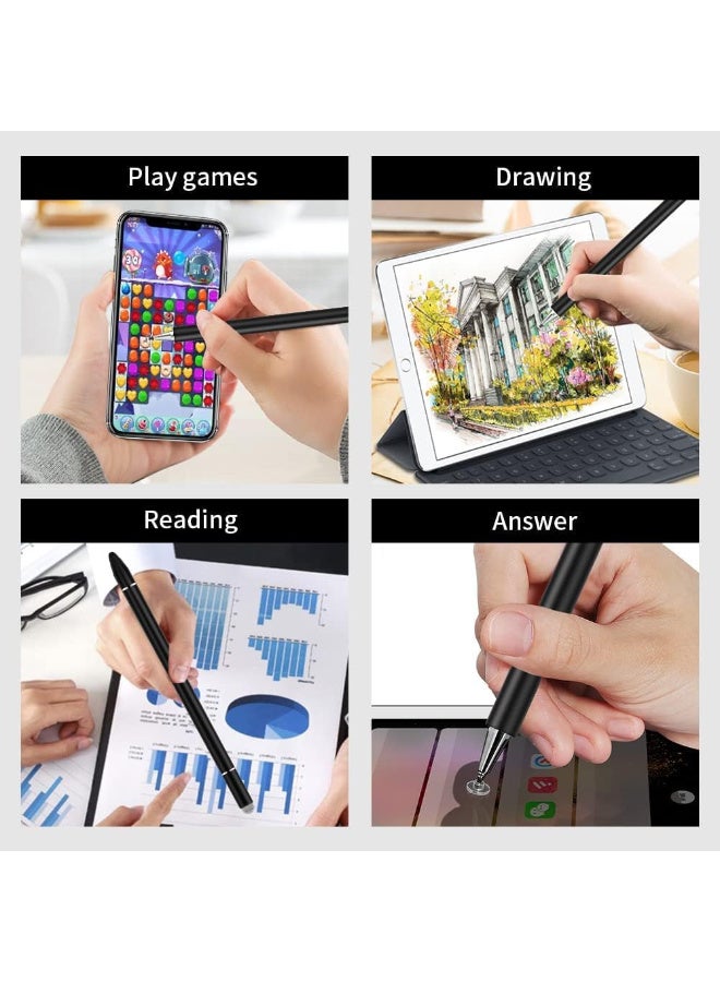 Stylus for iPad, Stylus Magnetic Disc Universal Stylus Pens Touch Screens for Apple/iPhone/iPad pro/Mini/Air/Android/Microsoft/Surface All Capacitive Touch Screens - (White) - Image 4