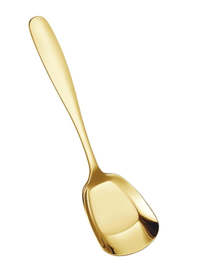 Happy Home Stainless Steel Serving Spoon 25cm Gold  - Image 1