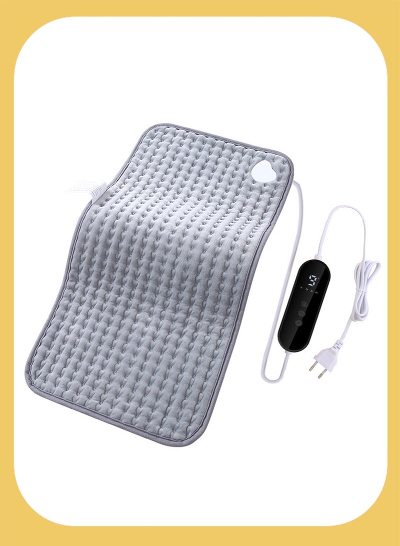 Squarecircle Electric Heating Pad for Knee Pain Relief – Adjustable Heat & Timer, Auto Shut-Off, Soft & Washable – Helps with Fatigue Recovery, Injury Relief – Great Gift for Parents and Loved Ones - Image 2