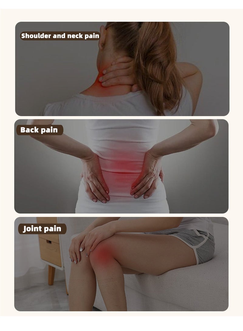 Squarecircle Electric Heating Pad for Knee Pain Relief – Adjustable Heat & Timer, Auto Shut-Off, Soft & Washable – Helps with Fatigue Recovery, Injury Relief – Great Gift for Parents and Loved Ones - Image 4