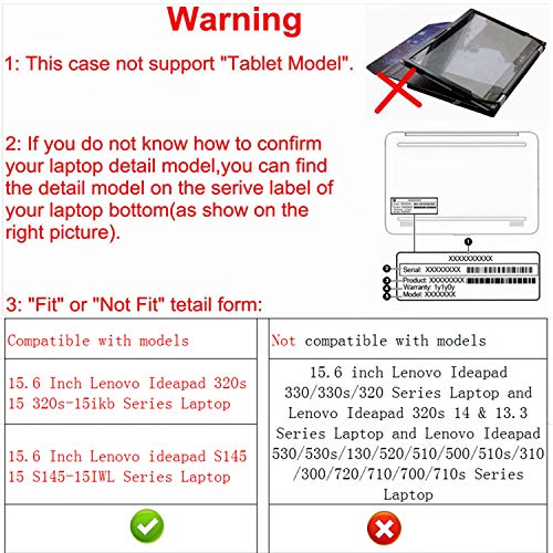 Alapmk Protective Case for Lenovo Ideapad 320s 15 320s-15ikb & 16 Inch Lenovo ThinkPad P16s/ThinkPad T16/ThinkPad T16 Gen 2 15.6 Inch [Not fit Ideapad 320 15.6/ThinkPad P16],Starry Night - Image 2