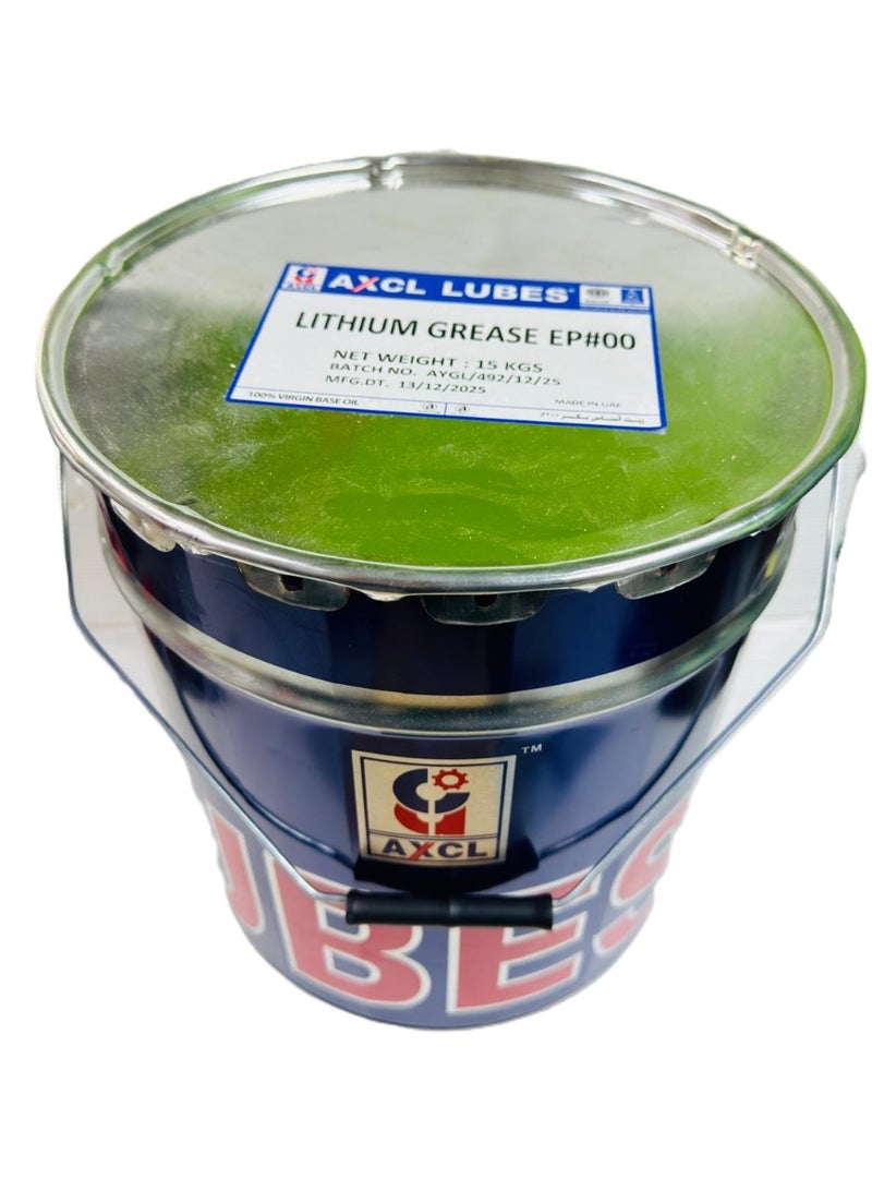 AXCL EP00 Lithium Grease (Industrial , Automotive & Marine) 15Kgs - Image 1
