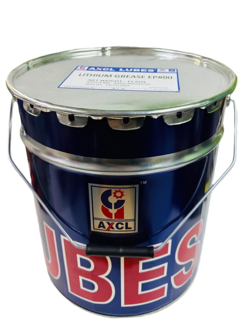 AXCL EP00 Lithium Grease (Industrial , Automotive & Marine) 15Kgs - Image 3