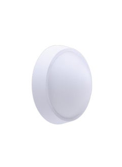 Ecolink Led Bulk Head Luminaire 20W 6500K, White Light, White Finish