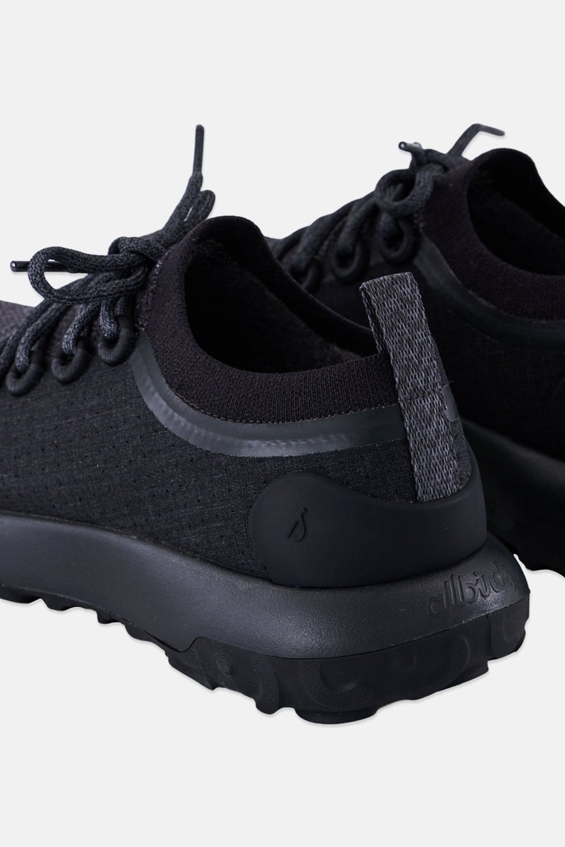 Allbirds Women Wide Lace Up Casual Shoes, Black - Image 2