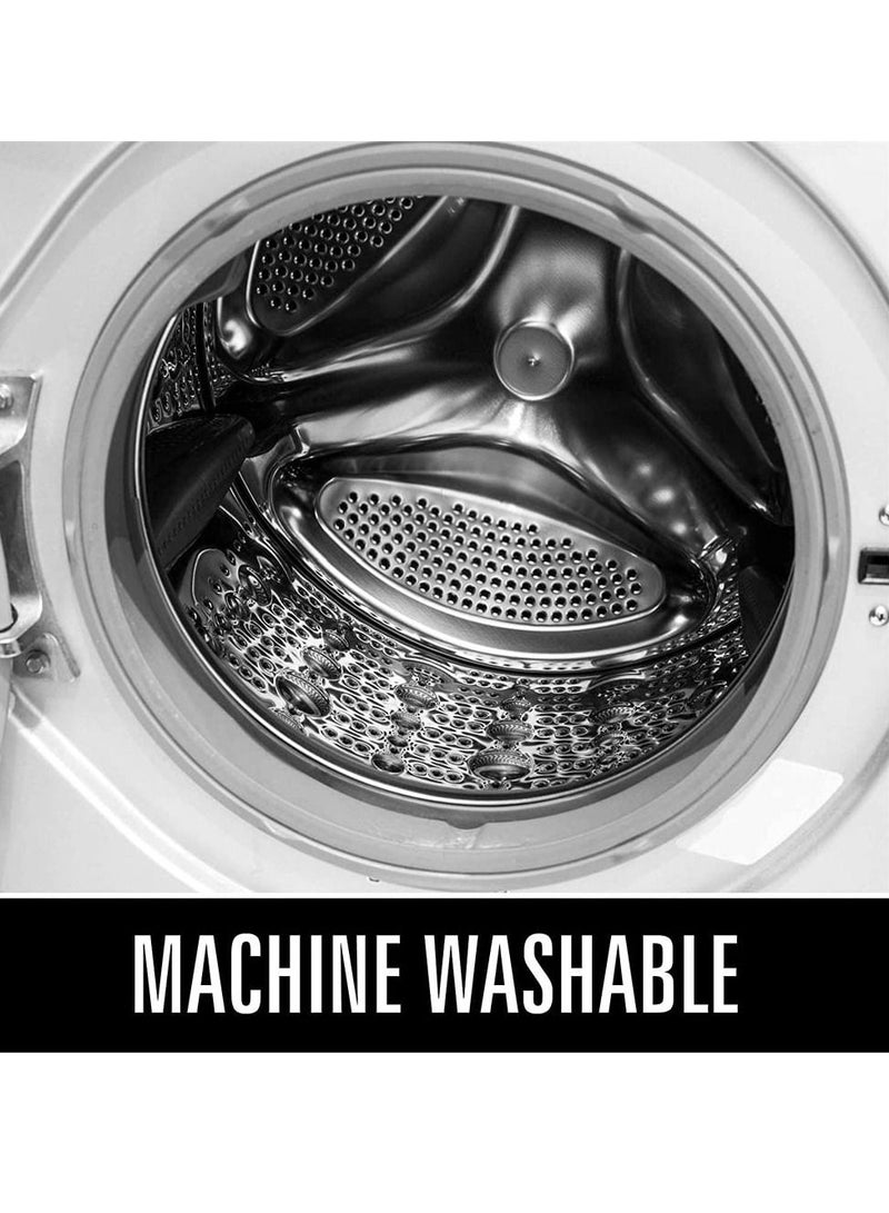 KASTWAVE سجادة منطقة غير قابلة للانزلاق ناعمة حريرية فاخرة، سجادات بجانب السرير لغرفة النوم، سجادة للصالون، حصائر أرضية لروضة الأطفال، ديكور غرفة ألعاب الأطفال (أبيض) - Image 4