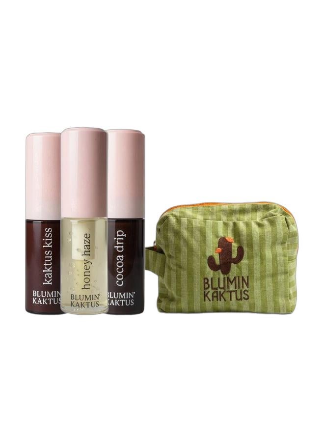 بلومن كاكتس بلومنج جلوس ليب اويل - Image 1