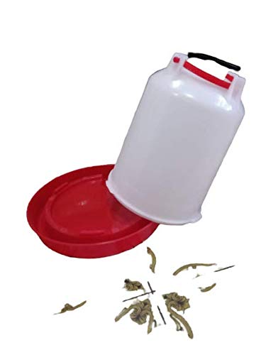 TMW TM&W Pot 1 Litre Water Drinker for Chicks and All Other Birds,1 Litre Drinker Package Qty 15 - Image 4