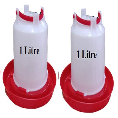 TMW TM&W Pot 1 Litre Water Drinker for Chicks and All Other Birds,1 Litre Drinker Package Qty 15 - Image 2