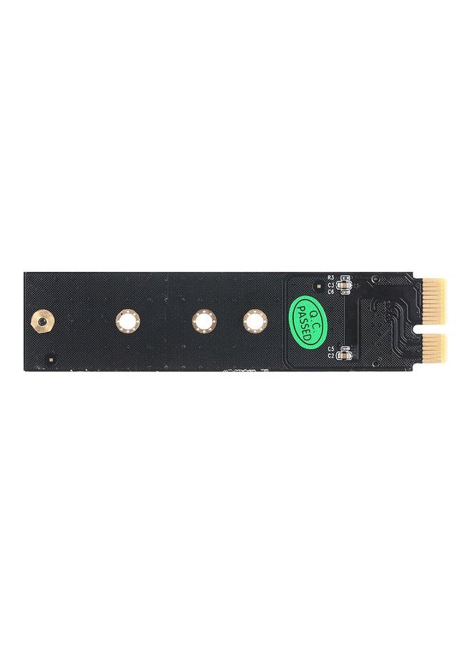 Loquat PCI-E to NVME M.2 Adapter Card with Heat Sink and Thernal Black  - Image 4