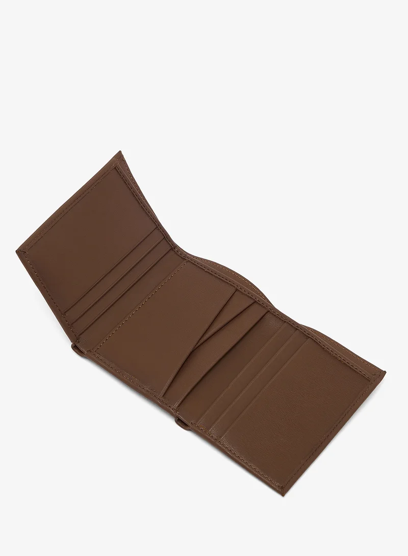 Robert Wood  Essential Trifold leatherette Wallet with branding for Men | Best Price UAE