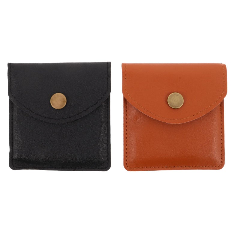 2Pcs Portable Pocket Ashtray Pouch For Outdoor Travel Camping And Butt Disposal - Image 2