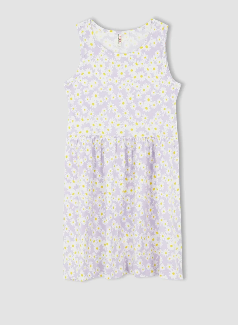 DeFacto Kids Floral Print Dress