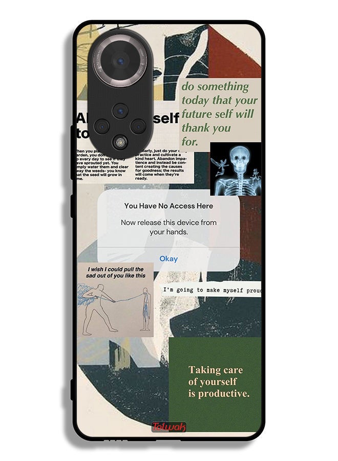 Tolwak Honor 50 Protective Case Cover Allow Yourself To Grow - Image 2