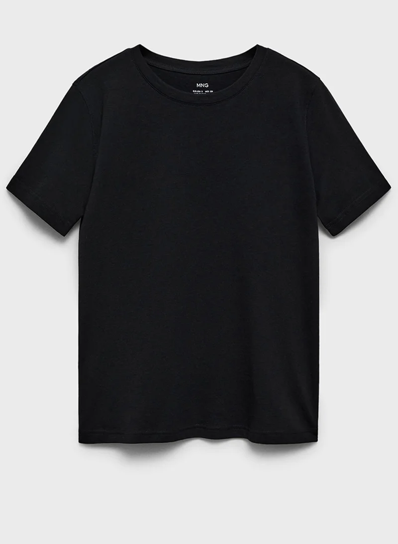 مانجو Crew Neck T-Shirt